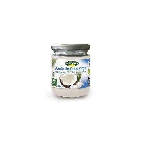 Aceite de coco virgen bio 400 g - Naturgreen -Ecovidasolar