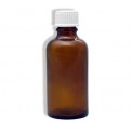 Botella ámbar para conservar plata coloidal