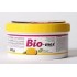 Envase redondo de limpiador Bio-mex con tapa amarilla, con detergente universal.
