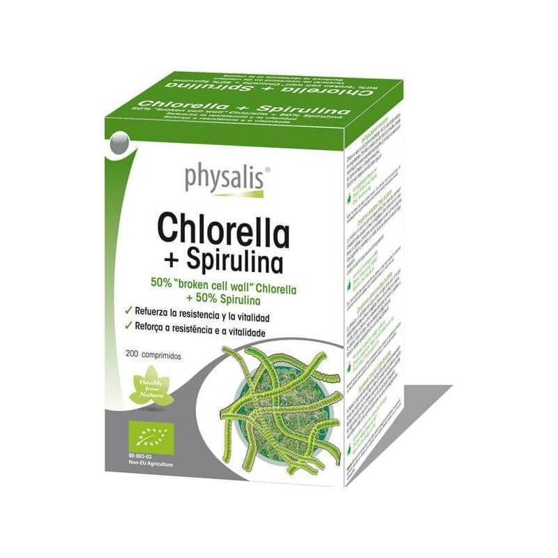  Chlorella+Spirulina bio - Physalis - Ecovidasolar