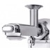 Elegante exprimidor Angel Juicer AG-5500 con diseño en cromo y acero inoxidable.
