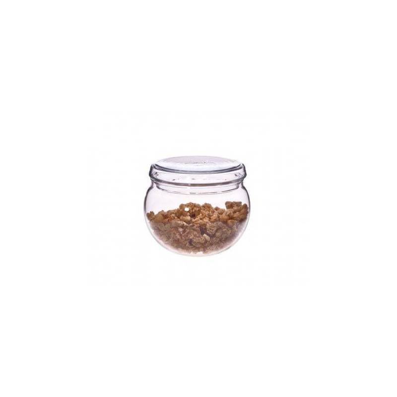 El tarro de granola OPUS Trendglas Jena irradia estilo y sofisticación.