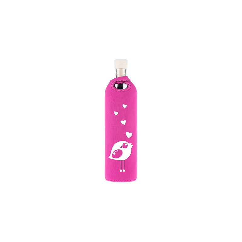  Botella neopreno pajarita enamorada - Flaska - Ecovidasolar