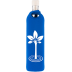 Botella Flaska en funda con diseño de árbol de la vida en color blanco.