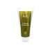 Tubo verde de crema anticelulítica Irati Organic, 200 ml, para masaje suave sobre fondo blanco.