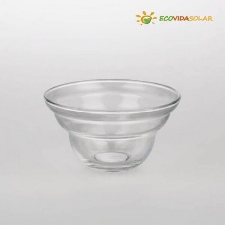 Cuenco de cristal con flor de la vida - Natures Design