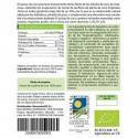 Envase de azúcar de coco SaludViva con información nutricional y certificaciones de salud.