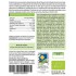 Envase de azúcar de coco SaludViva con información nutricional y certificaciones de salud.
