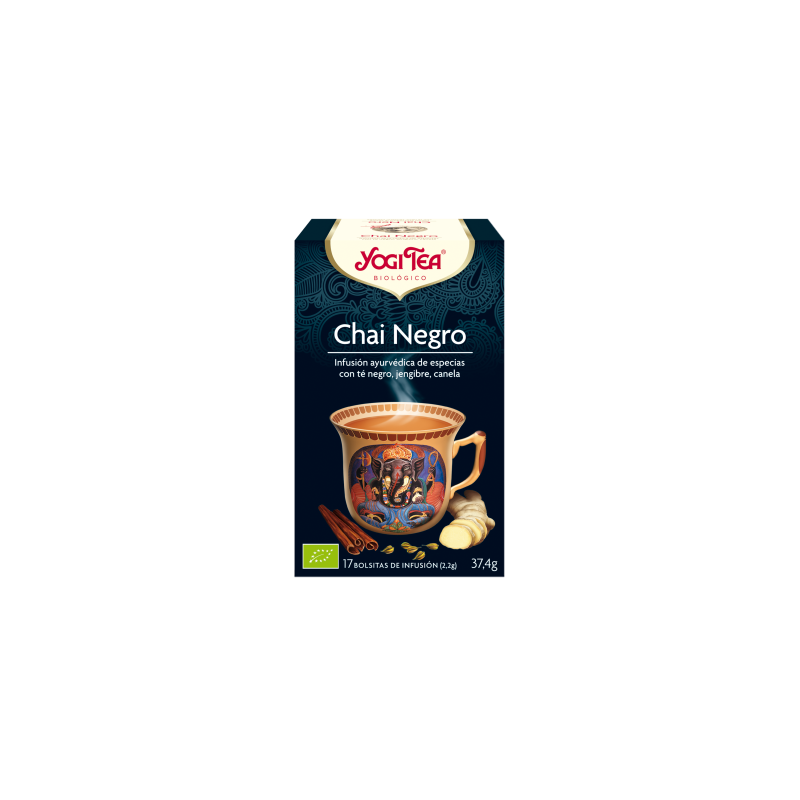 Chai Negro Yogi Tea - Biológico - Ecovidasolar