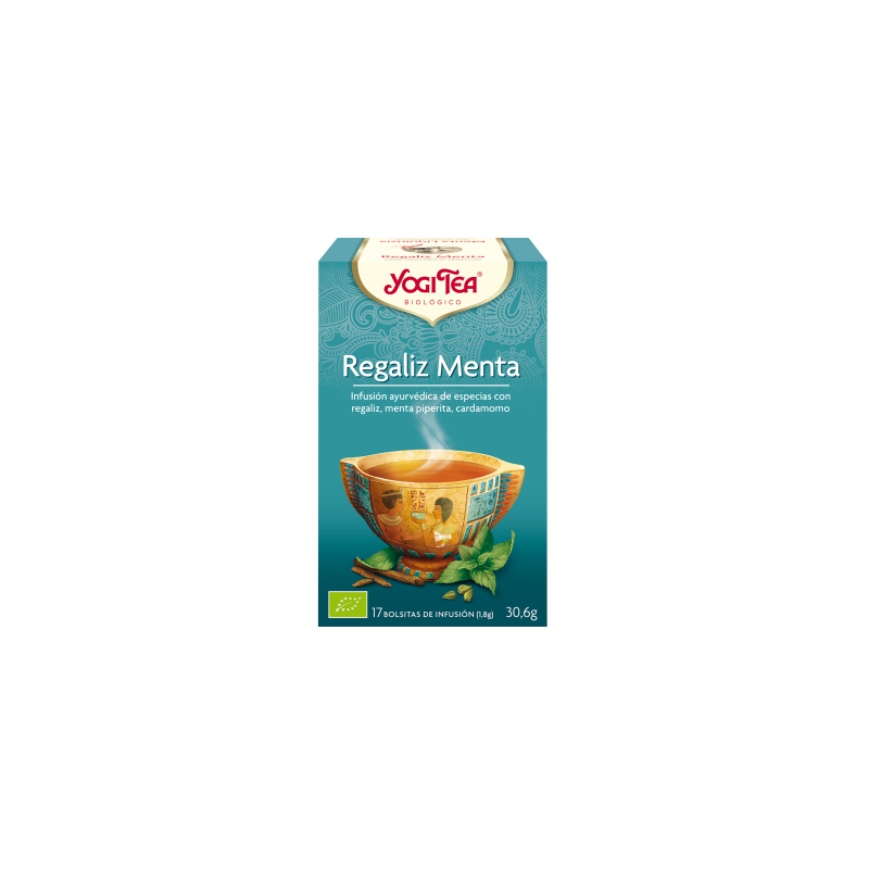 Regalíz Menta Yogi Tea - Biológico - Ecovidasolar