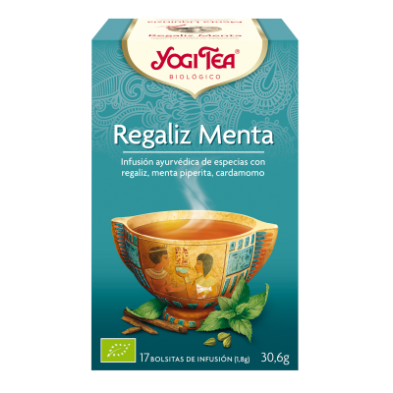 Regalíz Menta Yogi Tea - Biológico - Ecovidasolar