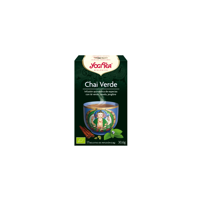 Chai Verde Yogi Tea - Biológico - Ecovidasolar