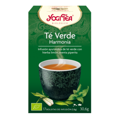 Té Verde Harmonía Yogi Tea - Biológico - Ecovidasolar