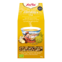 Caja amarilla de Yogi Tea Himalaya Chai, infusión de especias ayurvédicas con canela, 90g.