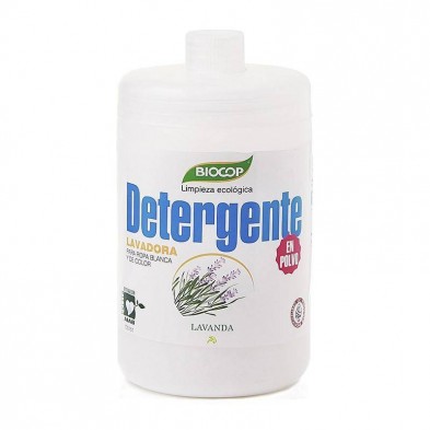 Detergente en polvo lavanda - Biocop - Ecovidasolar