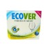 Ecover pastillas lavavajillas con lima y limón, 25 unidades para platos brillantes.
