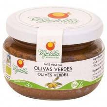 Paté de olivas verdes bio - Vegetalia - Ecovidasolar