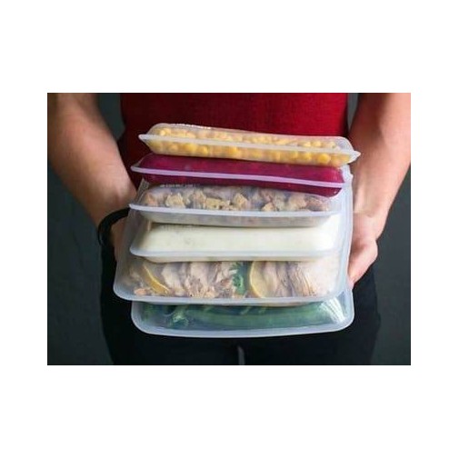 Bolsa de silicona platino snack  Stasher