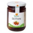 Seitan bote esterilizado bio con tapa de la marca Vegetalia