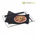 Lámina de silicona platino horno grande- Lurch con una pizza