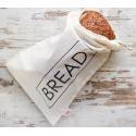 Bolsa de pan de algodón orgánico zero waste - Bread - ecovidasolar