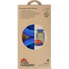 Tapas de silicona para comida y recipientes - Food Huggers - Ecovidasolar