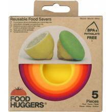 Tapas de silicona para comida y recipientes - Food Huggers