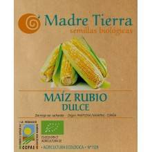 Semillas de maíz rubio dulce - Madre tierra - Ecovidasolar