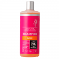 Shampoo orgánico Urtekram para cabello normal, aroma a rosa, 500 ml.