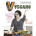 Portada del libro "V de vegano" de Isa Chandra Moskowitz. Recetas veganas fáciles.