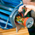Horno solar GoSun Fusion: cocinando al aire libre con energía solar.