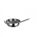 Sartén de acero inoxidable sin níquel, ideal para cocinar de manera saludable 32 cm
