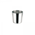 Vaso de acero inoxidable, 330 ml, reutilizable y durable.