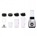 Personal blender de cristal con todos sus cacharros