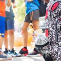 Botella de agua vegetal - Vitbot en una mochila