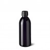 Botella de vidrio violeta para agua 500 ml