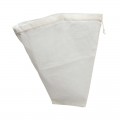Filtro de algodón orgánico para leche vegetal, reutilizable y ecológico.