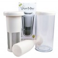 Vegan Milker Classic de ChufaMix con componentes y packaging para leches vegetales expuestos.