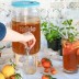 haciendo kombucha con la kombuchera kefirko