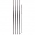 Pajitas kit de acero inoxidable con cepillo Biodora