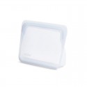 Bolsa porta alimentos Stand Up pequeña Stasher blanca
