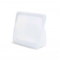 Bolsa porta alimentos Stand Up mediana Stasher blanca