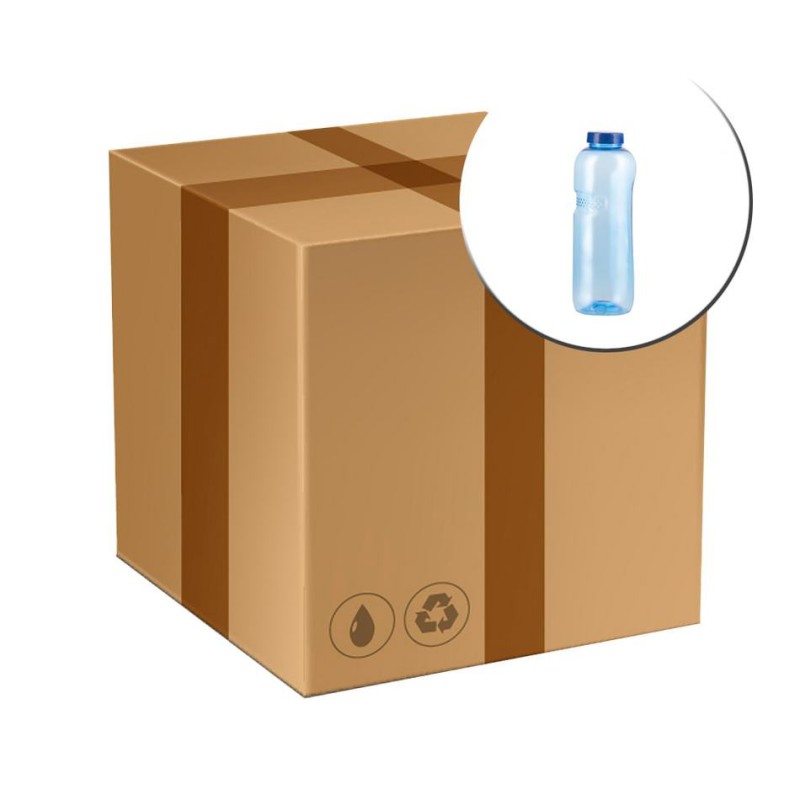 Caja de 63 botellas de 0,5 litro reutilizables de Tritán - Kavodrink