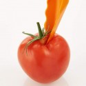 Pelador 6 en 1 de Boerner con tomate