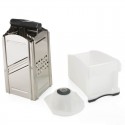 Rallador profesional de acero inoxidable 4 en 1 Combi Chef de Börnet