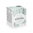 Pasta de dientes 100 ml tarro de vidrio sensitive blanca de Ben&Anna