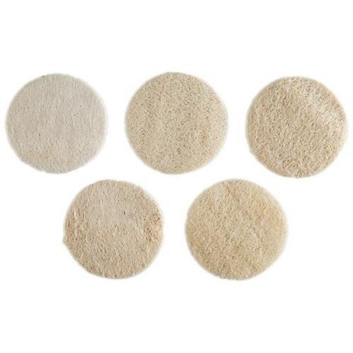 5 discos para peeling facial de lufa
