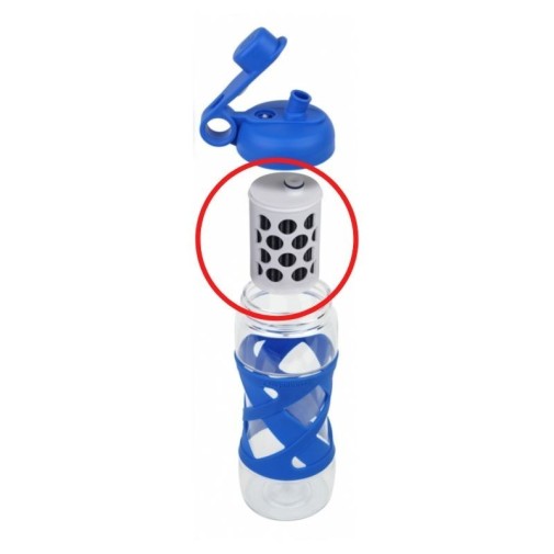 El filtro para botella de tritan de Aquasana se reemplaza cada 303 litros