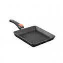 Parrilla anti-adherente con mango extraíble para inducción 24 cm del fabricante SKK