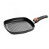 Parrilla anti-adherente con mango extraíble para inducción 26 cm del fabricante SKK